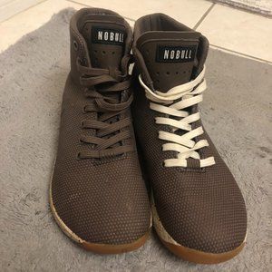 Brown NOBULL High Top Sneakers Womens 7.5